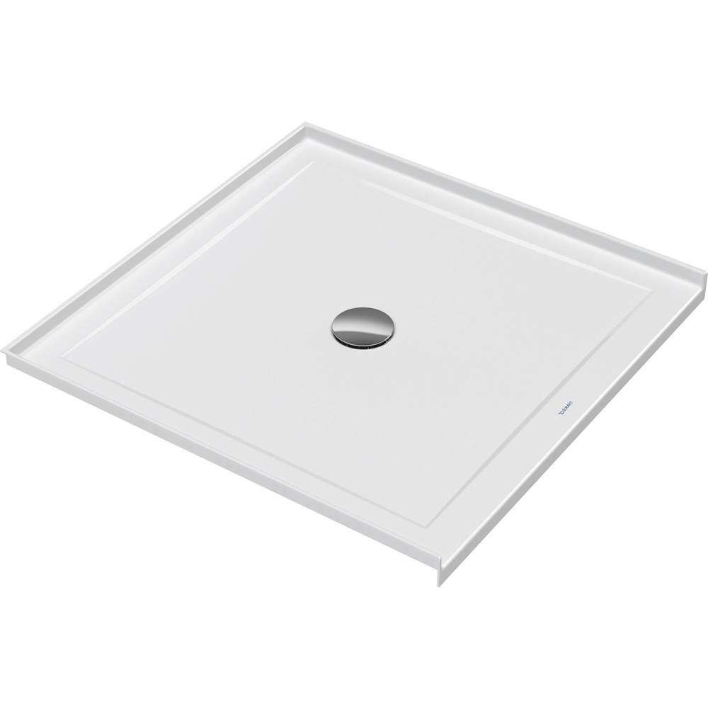 Architec 36'' x 36'' Square Acrylic Single Threshold Shower Base in White with Ce-related