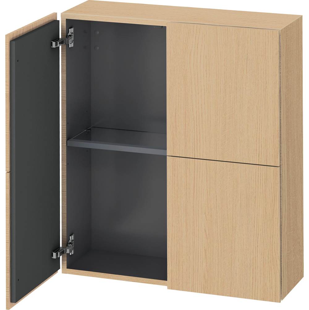 L-Cube 27 1/2'' x 31 1/2'' Wall Mount Linen Cabinet in Natural Oak-related