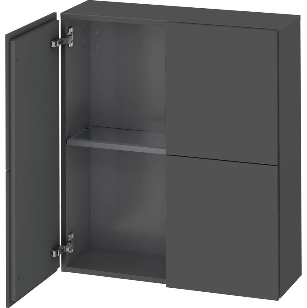 L-Cube 27 1/2'' x 31 1/2'' Wall Mount Linen Cabinet in Matte Graphite-related