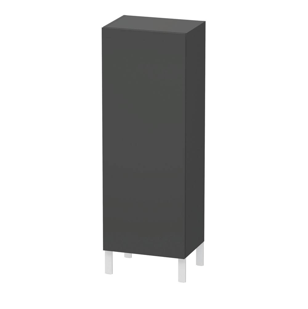 L-Cube 19 5/8'' x 52'' Wall Mount Linen Cabinet in Matte Graphite-related