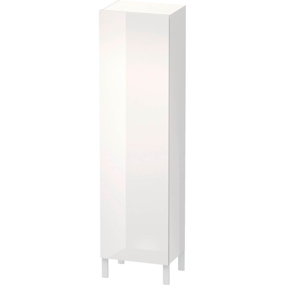 L-Cube 19 5/8'' x 69 1/4'' Wall Mount Linen Cabinet in High Gloss White-related