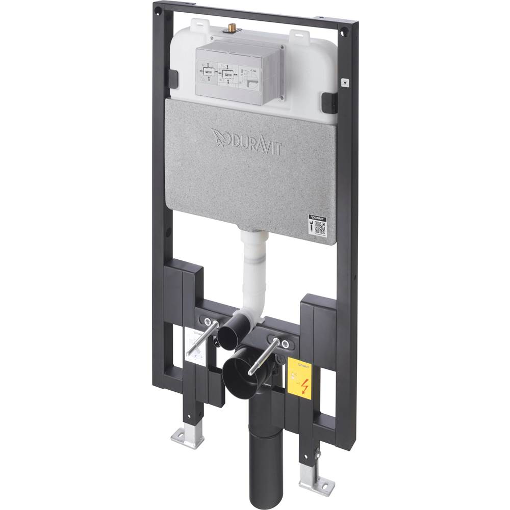 DuraSystem 1.6/0.8 GPF Dual Flush In-Wall Tank and Carrier for 2''x4'' and 2''x6'-related