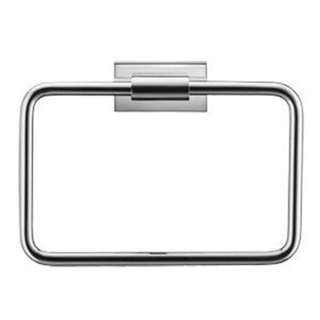 Karree Towel Ring in Chrome-shop