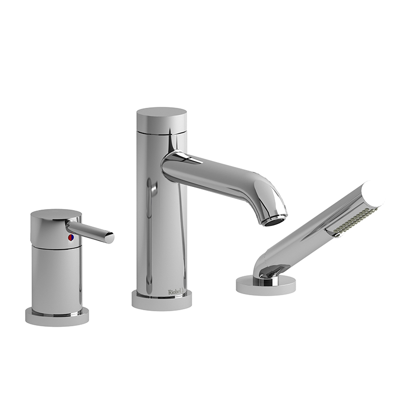 CS - CS16 3-PIECE TYPE P (PRESSURE BALANCE) DECK-MOUNT TUB FILLER WITH HAND SHOWER-related