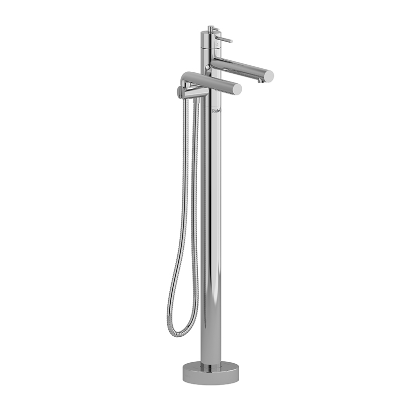 GS - GS39 2-WAY TYPE T (THERMOSTATIC) COAXIAL FLOOR-MOUNT TUB FILLER WITH HAND SHOWER-related