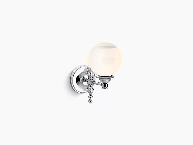 One-light lacemaker sconce-main