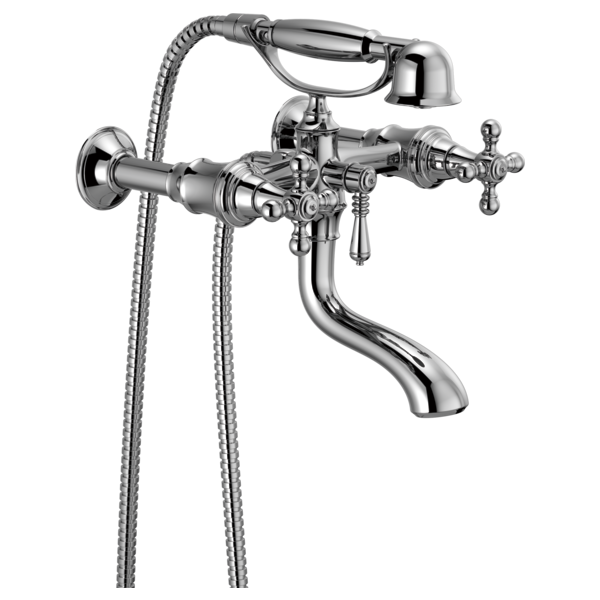 TRESA® Two-Handle Tub Filler Trim Kit with Cross Handles-related