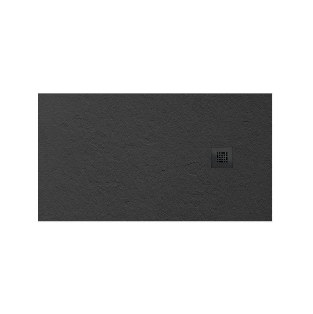 Shower Base Quadro 60X30 Square End Drain-related