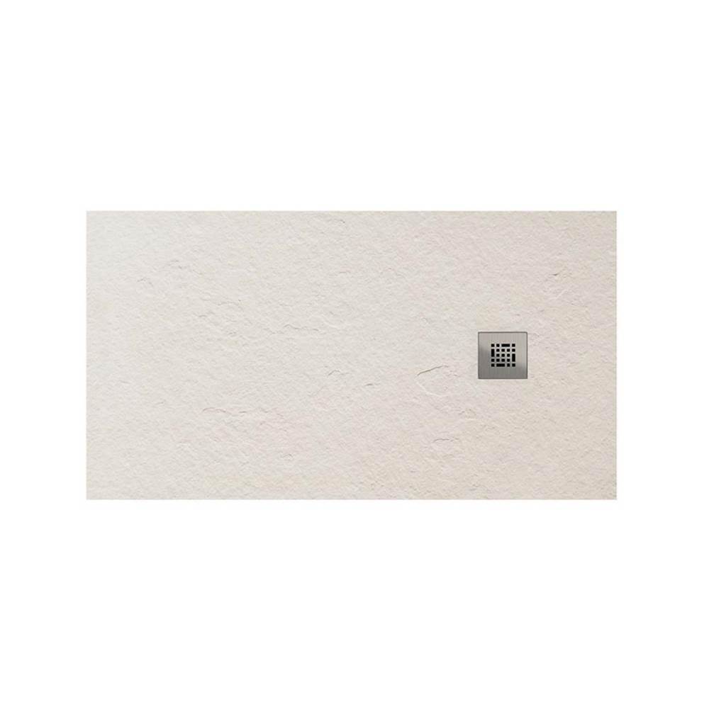 Shower Base Quadro 60X30 Square End Drain-related