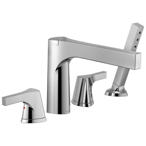 Zura® Roman Tub With Hand Shower Trim In Chrome MODEL#: T4774-related