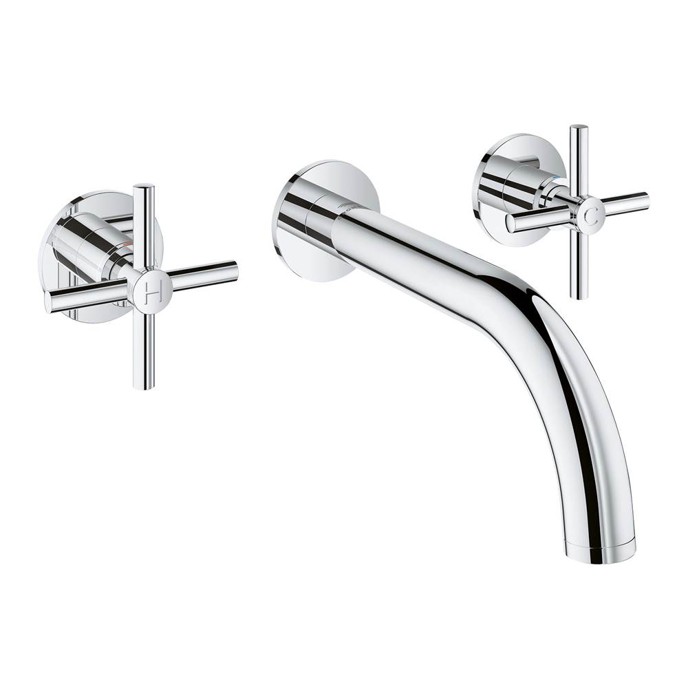 2-Handle Wall Mount Faucet 1.2 GPM-shop