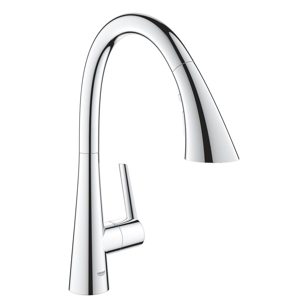Zedra Single-Handle Pull Down Kitchen Faucet Triple Spray-related