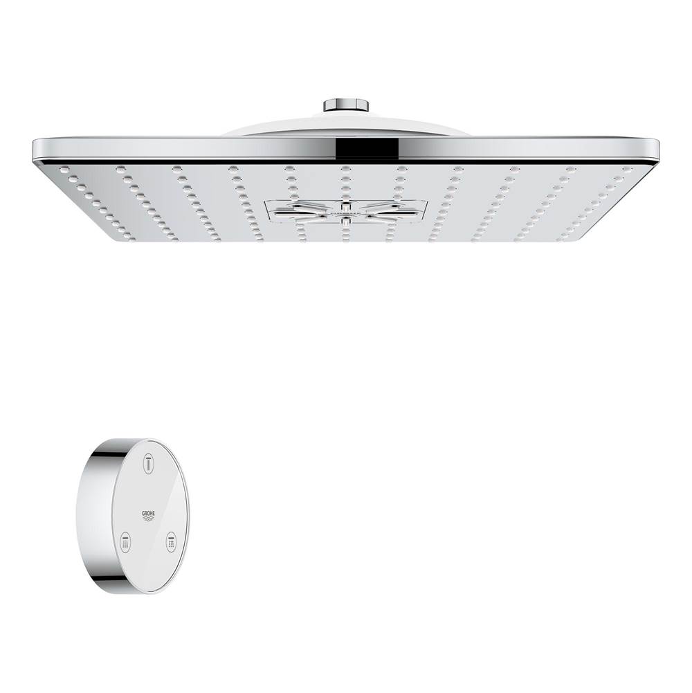 Shower Head with Remote, 12'' - 2 Sprays-shop