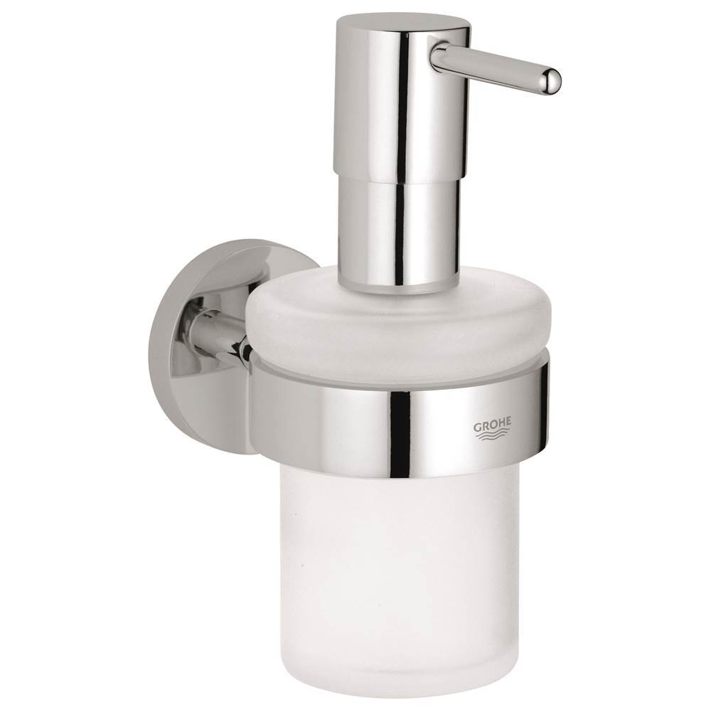 Essentials Soap Dispenser with Holder-related