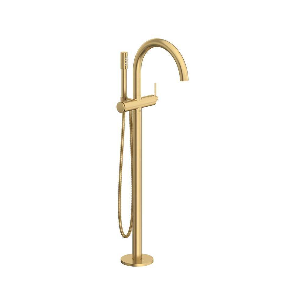 Single-Handle Freestanding Tub Faucet with 1.75 GPM Hand Shower-related