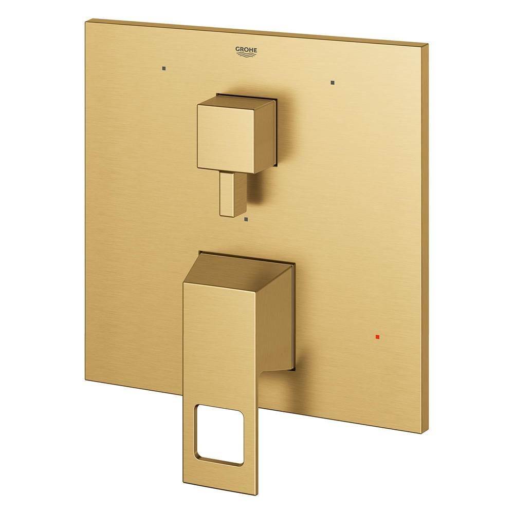 Eurocube Pressure Balance Valve Trim With 3-Way Diverter With Cartridge-related