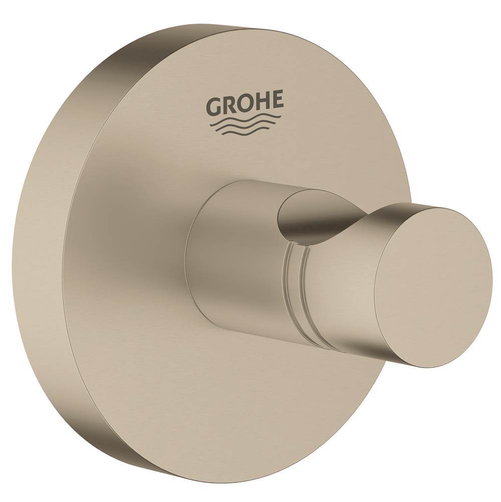 Essentials Robe Hook, brushed nickel-related
