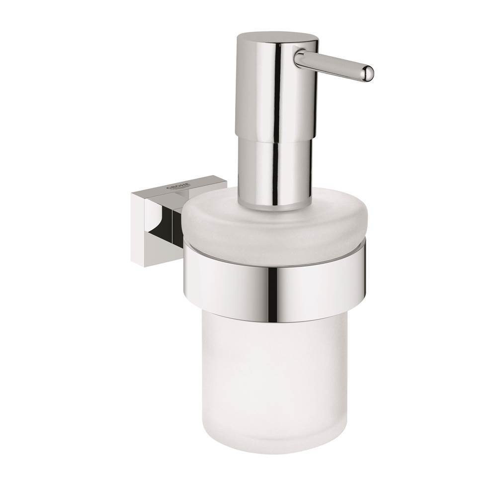 Essentials Cube Soap Dispenser with Holder-related