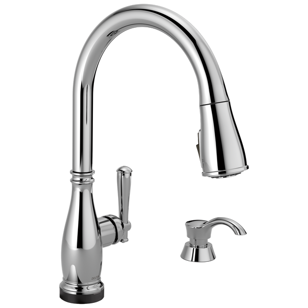 Charmaine™ Single Handle Pull-Down Kitchen Faucet With Touch2O® And ShieldSpray® Technologies In Chrome MODEL#: 19962TZ-SD-DST-related