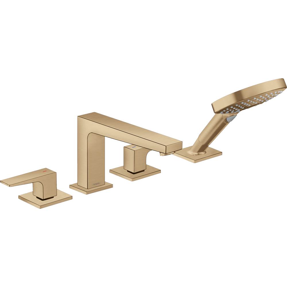 4-Hole Roman Tub Set Trim With Lever Handles-related