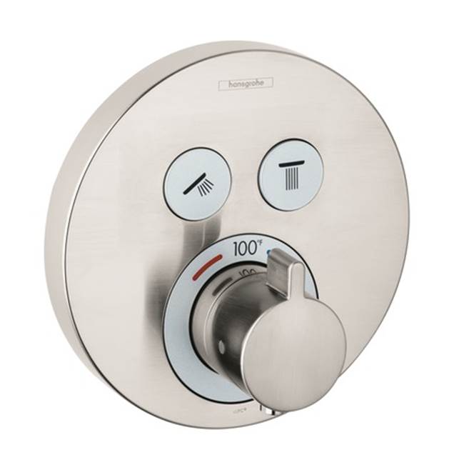 Hg Showerselect E Thermostatic Trim 2 Function, Round-shop