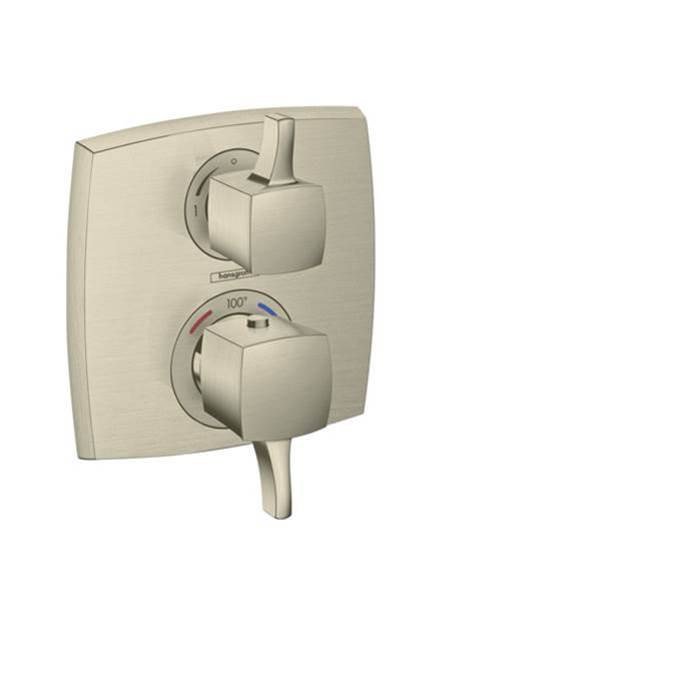 Classic Square Thermostatic Trim With Volume Control-related