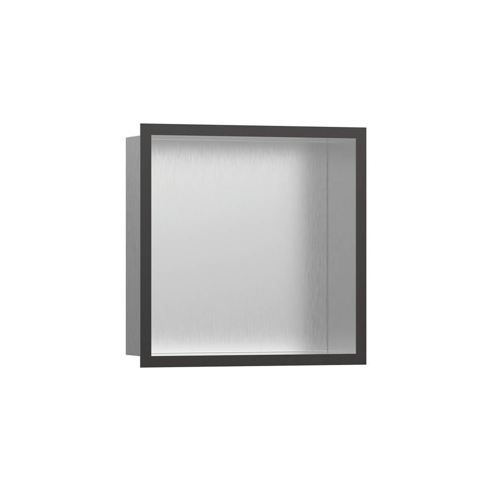 Wall Niche Brushed Stainless Steel With Design Frame 12''X 12-related