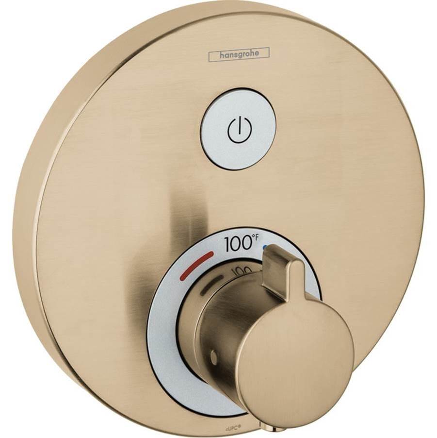 Showerselect S Thermostatic Trim For 1 Function, Round-related