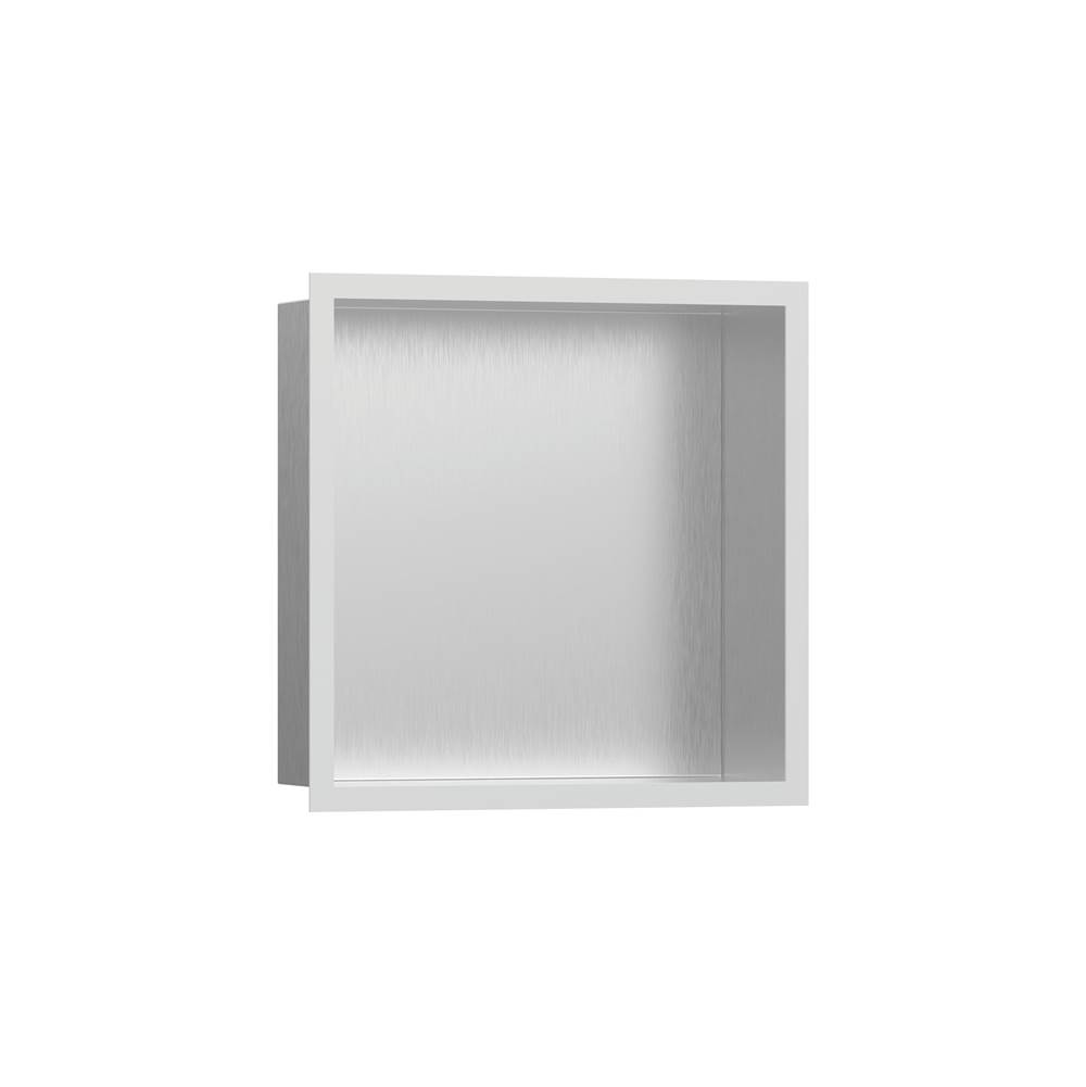 Wall Niche Brushed Stainless Steel With Design Frame 12''X 12-related