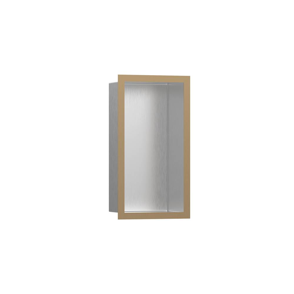 Wall Niche Brushed Stainless Steel With Design Frame 12''X 6''-related