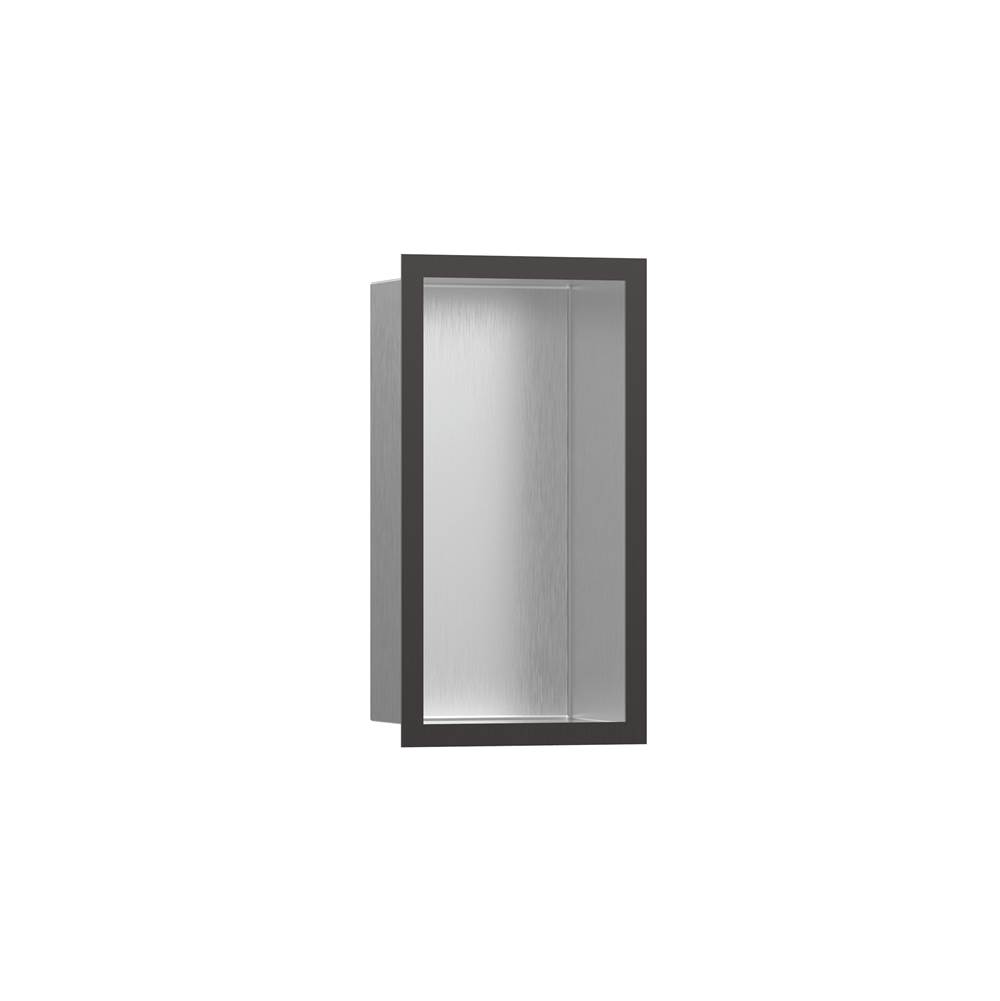 Wall Niche Brushed Stainless Steel With Design Frame 12''X 6''-related