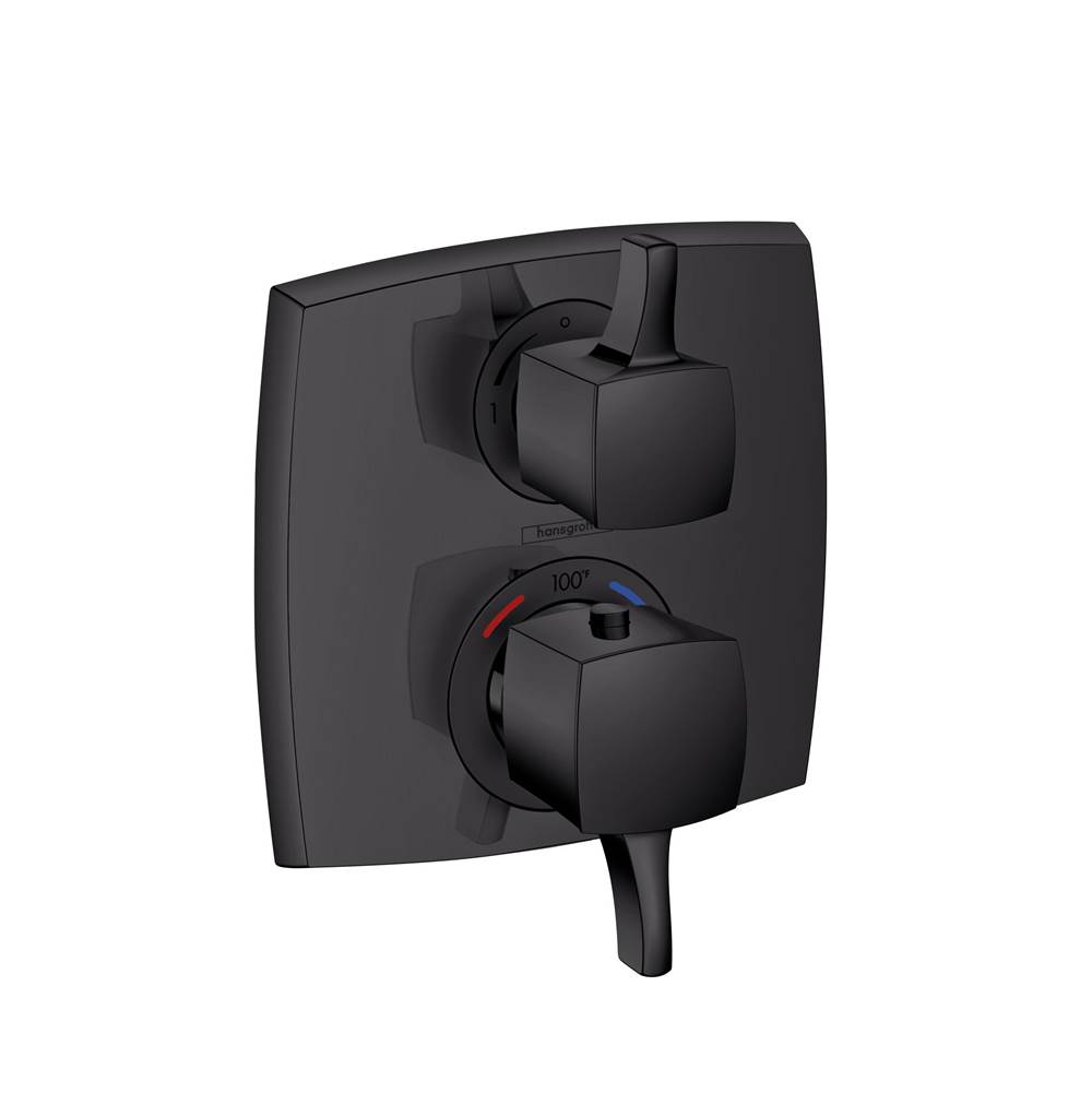 Thermostatic Trim With Volume Control, Square-related