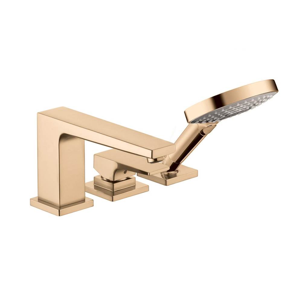 3-Hole Roman Tub Set Trim With Lever Handle And 1.75 Gpm Han-related