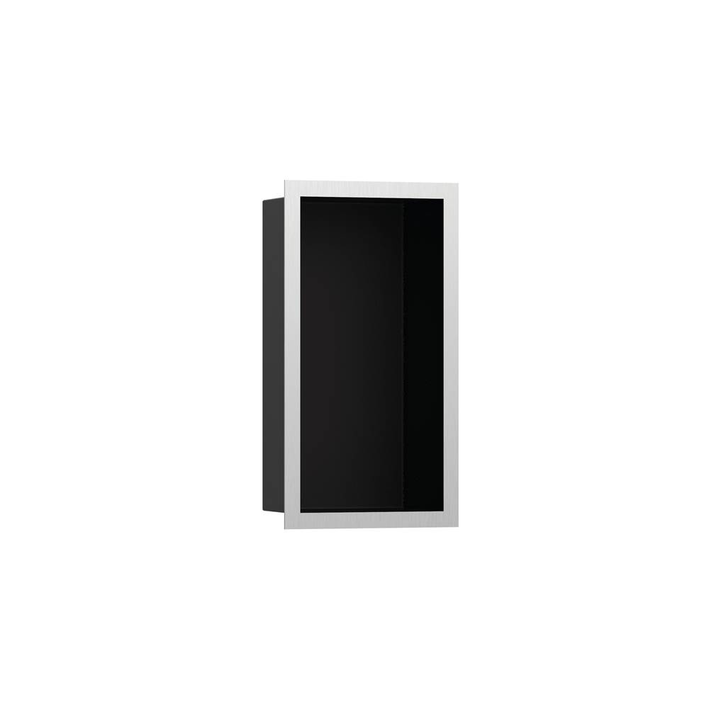 Wall Niche Matte Black With Design Frame 12''X 6''X 4''-shop