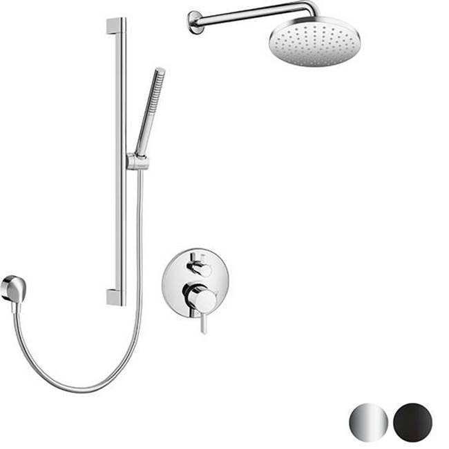 Hansgrohe Ecostat Round Pressure Balance Shower Kit-related