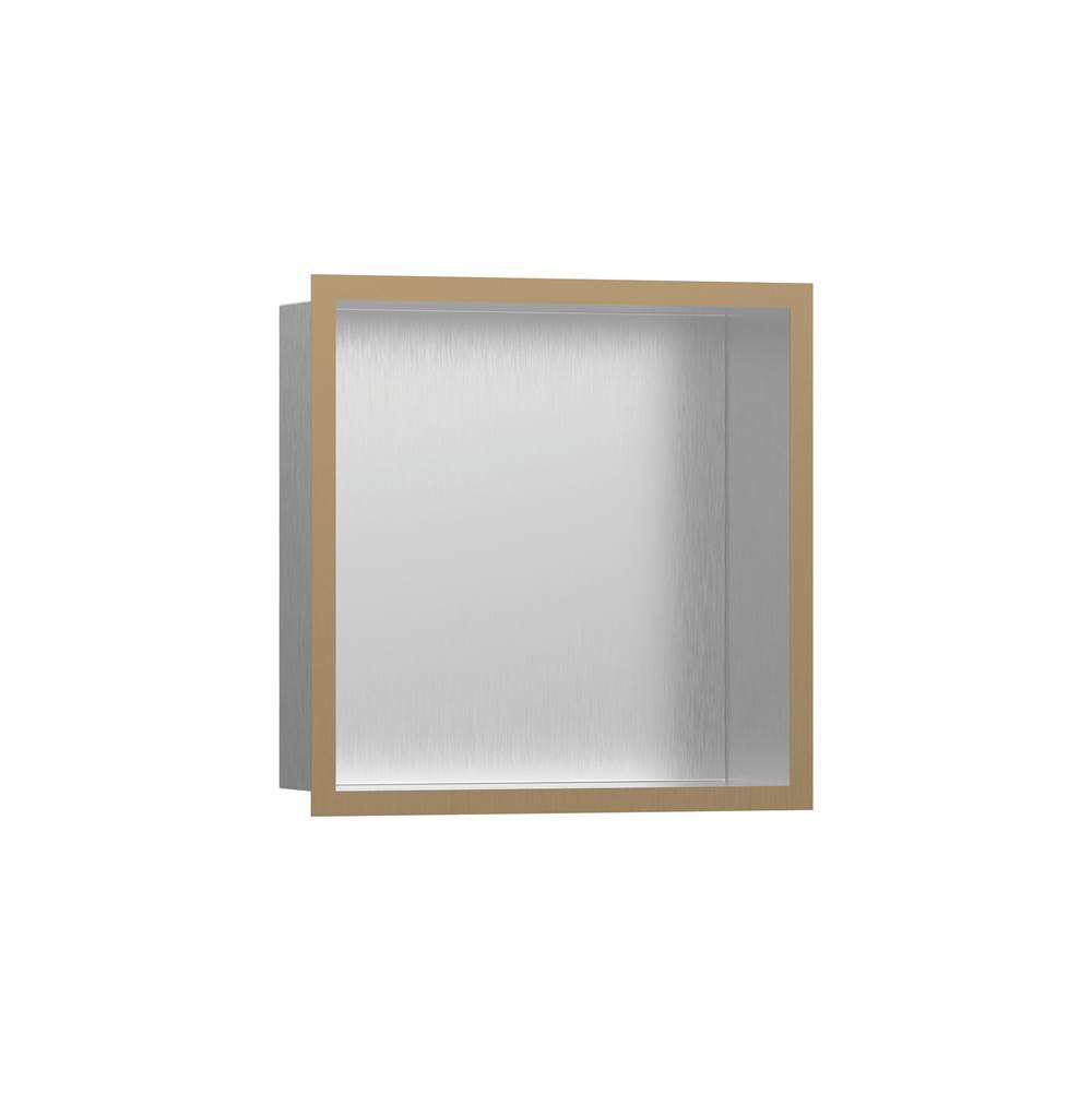 Wall Niche Brushed Stainless Steel With Design Frame 12''X 12-related