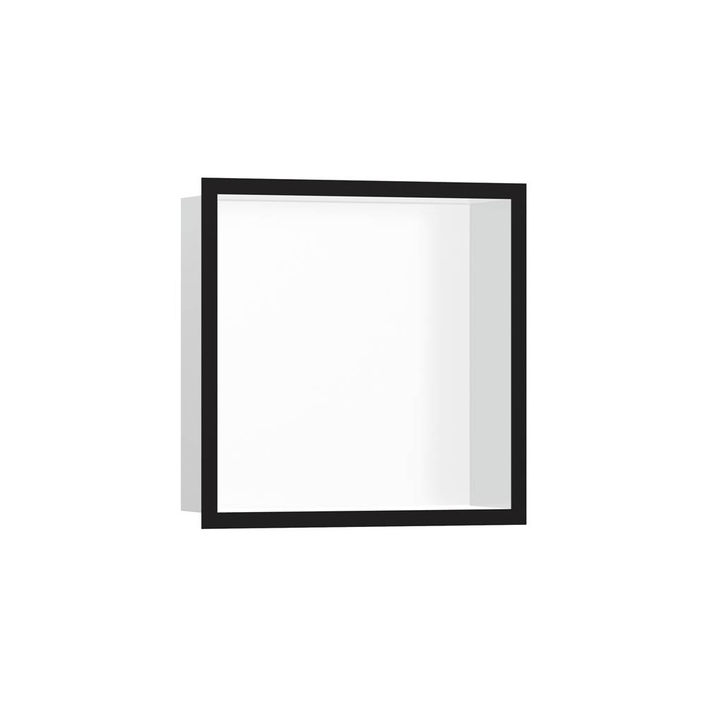 Wall Niche Matte White With Design Frame 12''X 12''X 4''-related