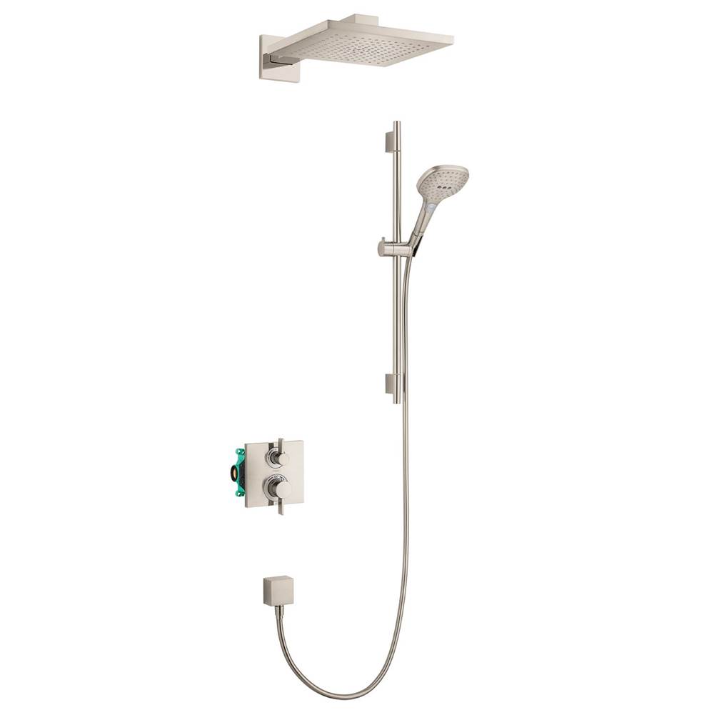Thermostatic Showerhead/Wallbar Set With Rough, 2.0 Gpm-related