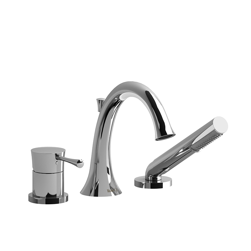 EDGE - ED10 3-PIECE DECK-MOUNT TUB FILLER WITH HAND SHOWER-related