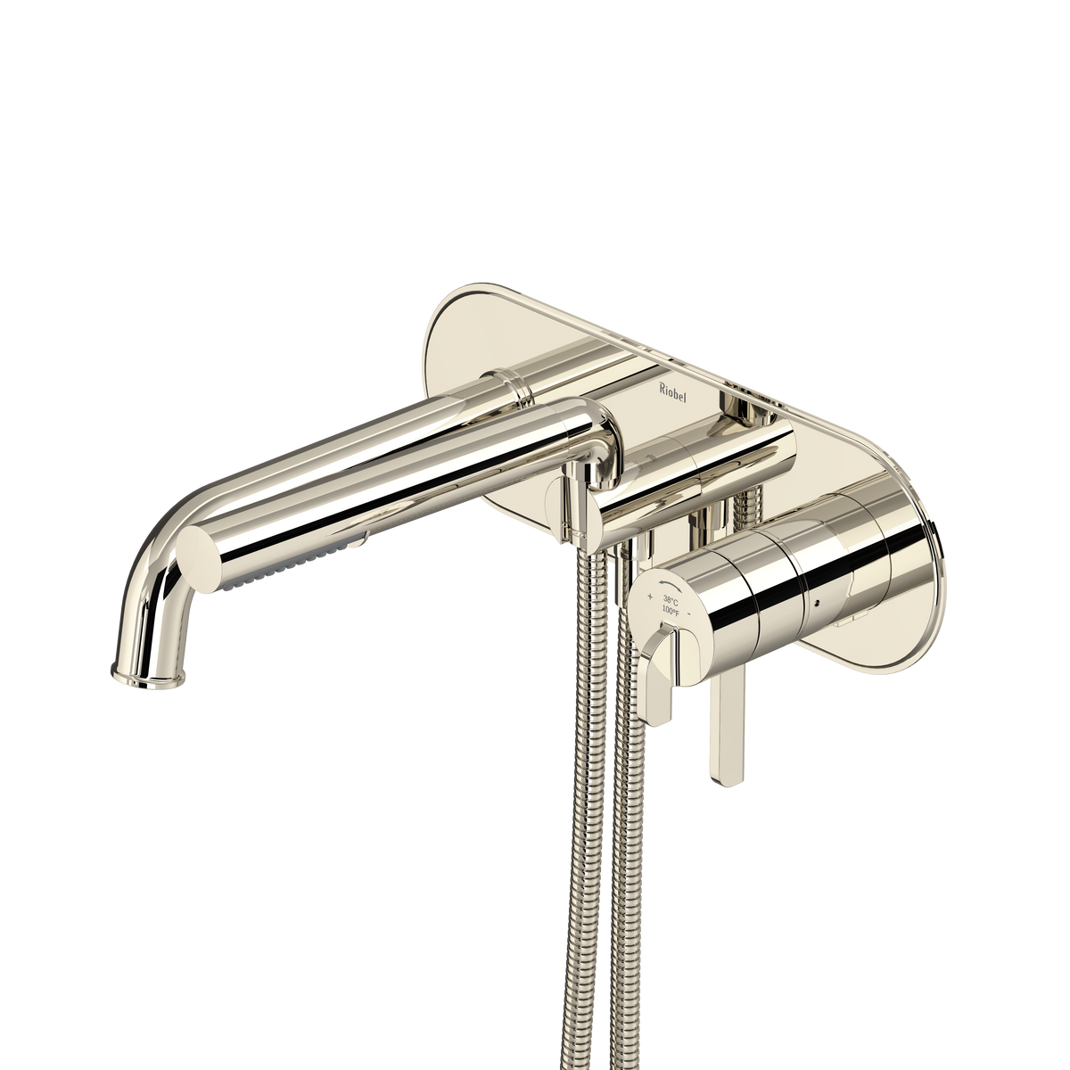 Authentica™ Wall Mount Thermostatic/Pressure Balance Tub Filler Trim-shop