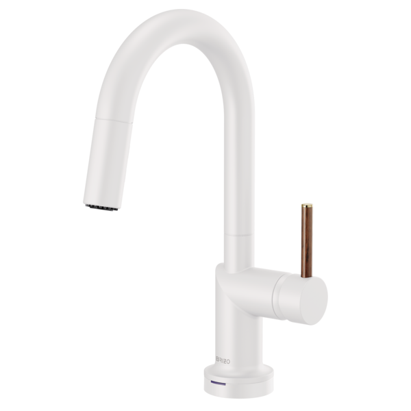 SmartTouch® Pull-Down Prep Faucet with Arc Spout - Less Handle-related