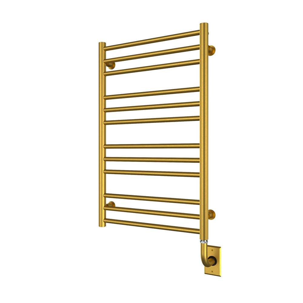 ICO Bath 19.5''x31'' Sorano Electric Hardwired Towel Warmer - PVD Brushed Gold-related