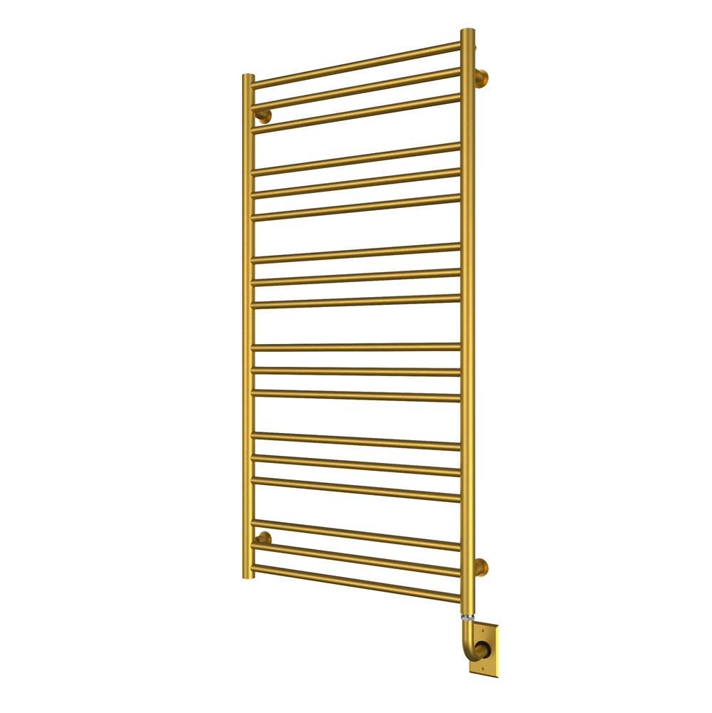 ICO Bath 23.5''x47.5'' Sorano Electric Plug-In Towel Warmer - PVD Brushed Gold-related