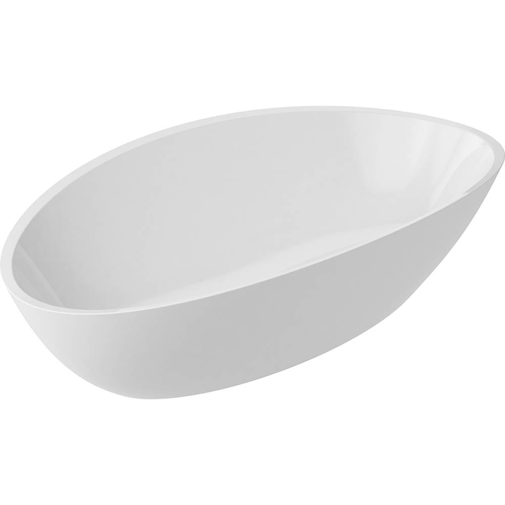 ICO Bath Caldini Vessel Sink - Gloss White-related