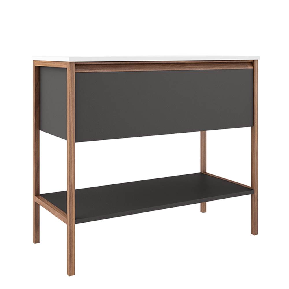 ICO Bath Tempo 36'' One Drawer One Shelf Freestanding Vanity - Ash Grey-related