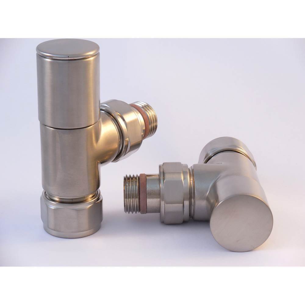 ICO Bath Wall Valve Set - Brushed Nickel-shop