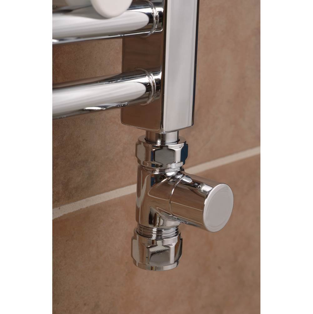 ICO Bath Floor Valve Set - Chrome-related