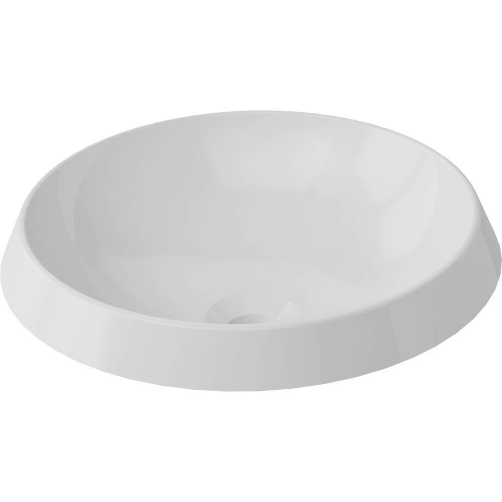 ICO Bath Rossini Round Vessel Sink - Gloss White-related