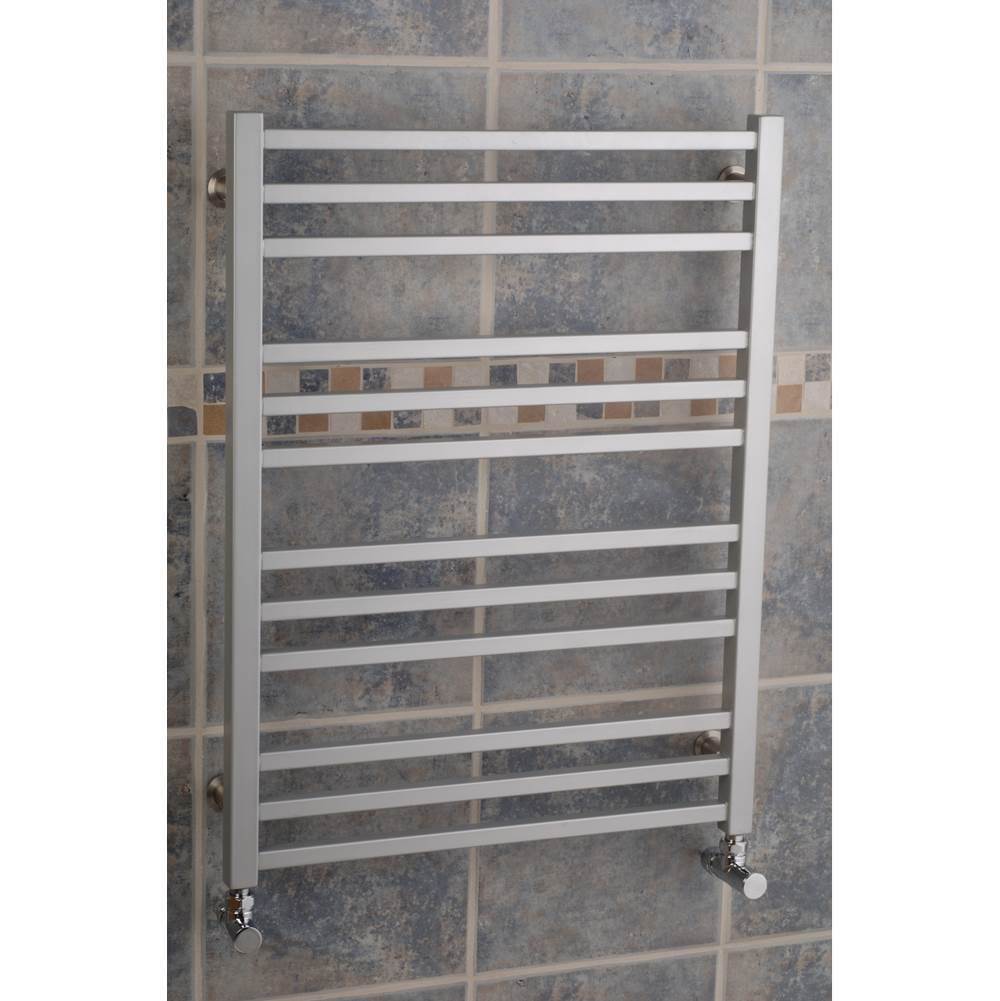 ICO Bath 23.5''x31'' Avento Hydronic Towel Warmer - Brushed Nickel-shop