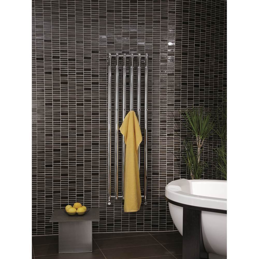 ICO Bath 16.5''x59'' Rosendal Hydronic Towel Warmer - Chrome-shop